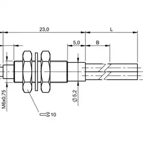 Оптоволоконный кабель Balluff BFO D22-XA-SB-EAK-20-02
