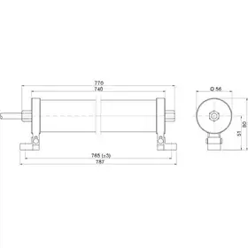 Световая завеса безопасности DATASENSING LS2ER/30-060H