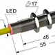 Индуктивный датчик Мега-К VB2-12M55-4N21-K