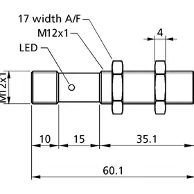 Ультразвуковой датчик расстояния Microsonic nano-15/CI