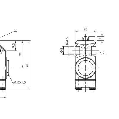 Одиночный выключатель Balluff BNS 819-99-R-13