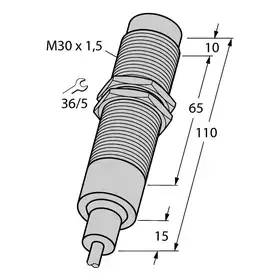 Индуктивный датчик TURCK NI15-EM30-AP6/S907
