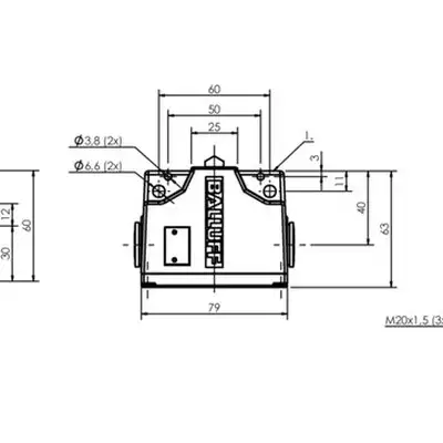 Блочный выключатель Balluff BNS 813-B02-D12-61-D-10-01