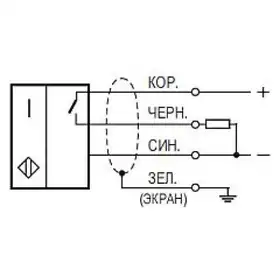 Индуктивный датчик ТЕКО ISBm W48S8-31PS-1,5-LZ-1H-V-7