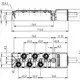Распределительная коробка Balluff BPI 6M3030-5K-B0-KPX80-050