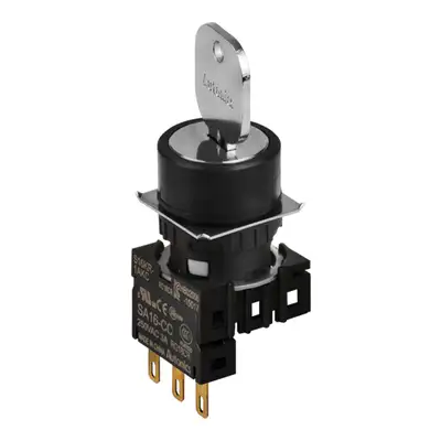 Селекторный переключатель с ключом Autonics S16KR-2AKC