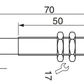 Индуктивный датчик расстояния EGE-Elektronik IGA 104 GI