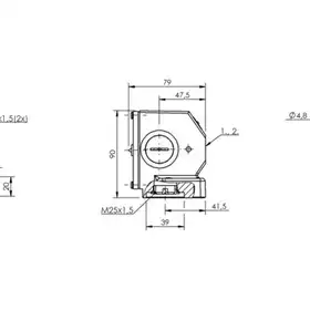 Блочный выключатель Balluff BNS 816-B02-PA-12-605-11