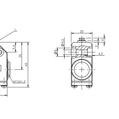 Одиночный выключатель Balluff BNS 819-99-E-12
