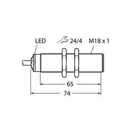 Ультразвуковой датчик TURCK RU50U-S18-LU8X