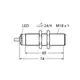 Ультразвуковой датчик TURCK RU50U-S18-LU8X