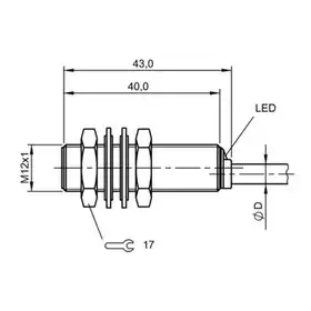 Индуктивный датчик Balluff BES M12MG-GSC30B-BV03