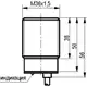 Индуктивный датчик ТЕКО ISB A9A-43N-12-LZ
