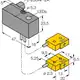 Индуктивный датчик TURCK NI2-Q6.5-ADZ32-0.16-FSB5.4X4/S304