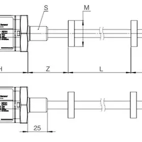 Магнитострикционные датчики линейных перемещений AMT Linear Position Sensor серии KH с аналоговым выходом