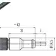 Разъем с кабелем NEFTIM NEAM12FM5001A-1