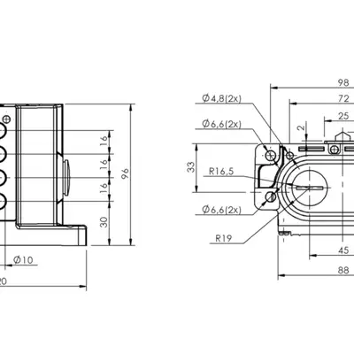 Блочный выключатель Balluff BNS 819-D04-D16-62-10