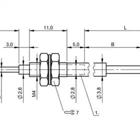 Оптоволоконный кабель Balluff BFO D22-LA-NB-EAK-10-02