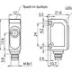 Ультразвуковой датчик расстояния Microsonic zws-15/CU/QS