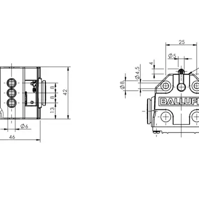 Блочный выключатель Balluff BNS 819-B03-R08-40-11