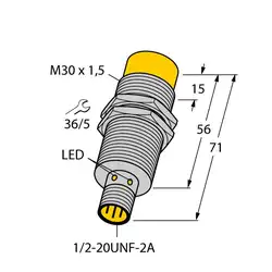 Индуктивный датчик TURCK NI20U-G30-ADZ30X2-B3131