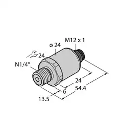 Датчик давления TURCK PT0.25R-1003-I2-H1143/X