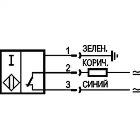 Индуктивный датчик ТЕКО ISN EC24A-12G-4-LS27