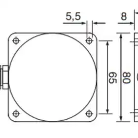 Индуктивный датчик расстояния EGE-Elektronik IDA 030 GU