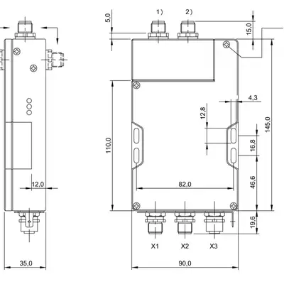 Блок обработки RFID Balluff BIS C-6002-028-650-03-ST11