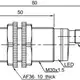 Оптический датчик LANBAO PR30S-DM5DNC-E2
