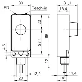 Ультразвуковой датчик расстояния Baumer UNDK 30I6112