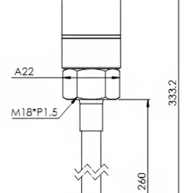 Датчик температуры EMA Electronics TC0108