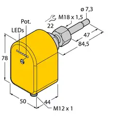 Датчик потока TURCK FCST-A4P-LILX-H1141