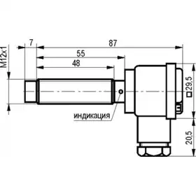 Индуктивный датчик ТЕКО ISN ET26A-22-4-LP
