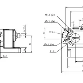 Блочный выключатель Balluff BNS 813-D02-D16-62-22-02-FC-S80R