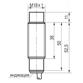Индуктивный датчик ТЕКО ISN E4A-31N-8F-L