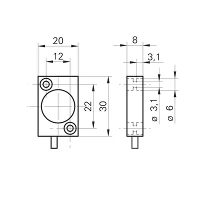 Магнитный датчик угловых перемещений Baumer MDFM 20U9405/C360