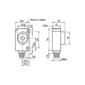 Ультразвуковой датчик Microsonic zws-15/SI/CD/ 5ms