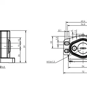 Блочный выключатель Balluff BNS 819-B03-E10-46-10