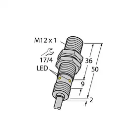 Индуктивный датчик TURCK BI4U-EM12WD-AN6X