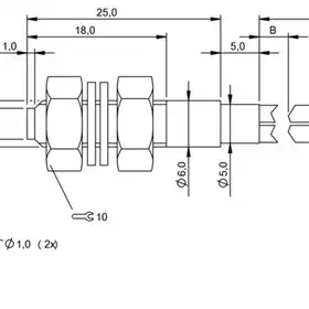 Оптоволоконный кабель Balluff BFO D22-XA-DB-EAK-20-01
