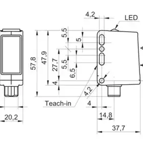 Оптический датчик Baumer O500W.SP-GW1J.PVO/H002_B005