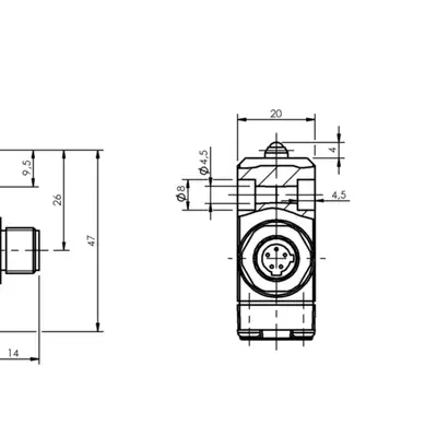 Одиночный выключатель Balluff BNS 813-99-K-48-S80