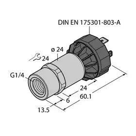 Датчик давления TURCK PT25R-1001-U1-DA91