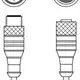 Соединительный кабель Leuze Electronic CB-M12-1500-3GF/GM