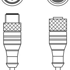 Соединительный кабель Leuze Electronic CB-M12-1500-3GF/GM