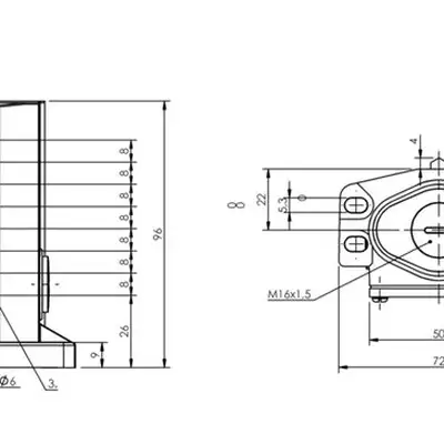 Блочный выключатель Balluff BNS 813-B08-D08-46-69-08