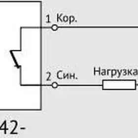 Индуктивный датчик СЕНСОР ВБИ-П40-120К-1242-Л