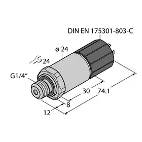 Датчик давления TURCK PT60R-2004-U1-DC95