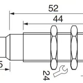 Индуктивный датчик EGE-Elektronik IGMF 08 GSP